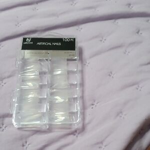 100pc Clear Artificial Nail Tips Set